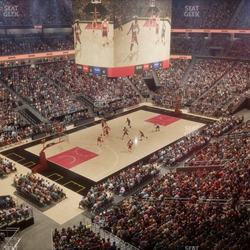 State Farm Arena - Section Top Golf Swing Suite 4 Seat View