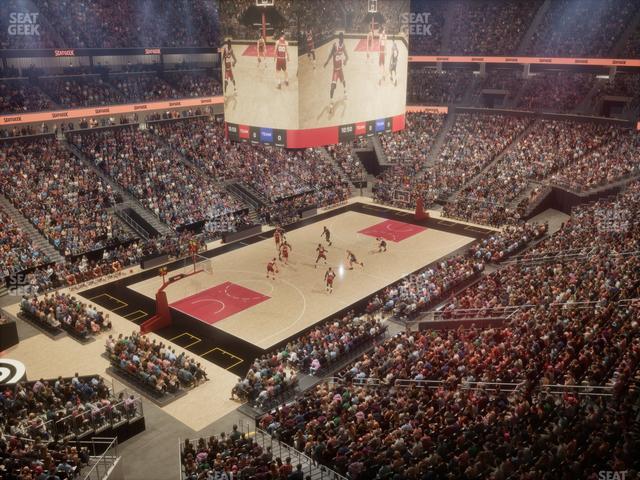 State Farm Arena - Section Top Golf Swing Suite 4 Seat View