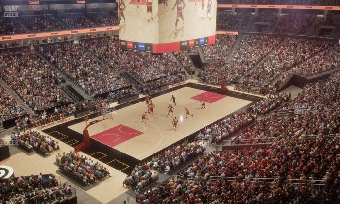 State Farm Arena - Section Top Golf Swing Suite 4 Seat View