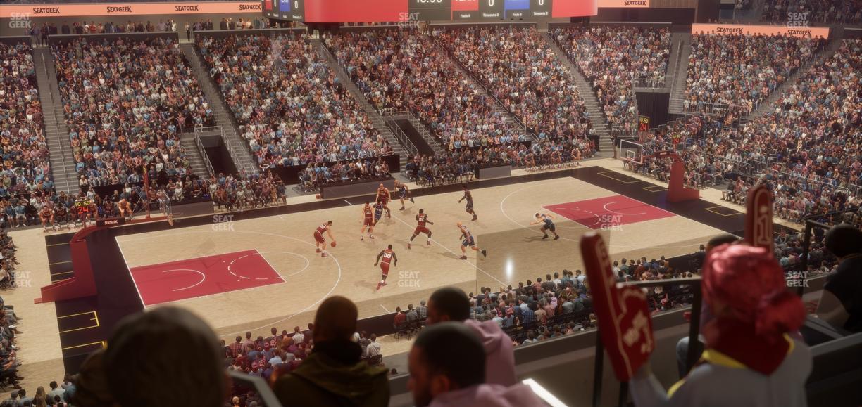 State Farm Arena - Section Veranda Suite 15 Seat View