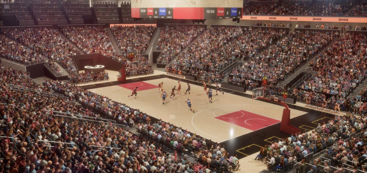 State Farm Arena - Section Veranda Suite 2 Seat View