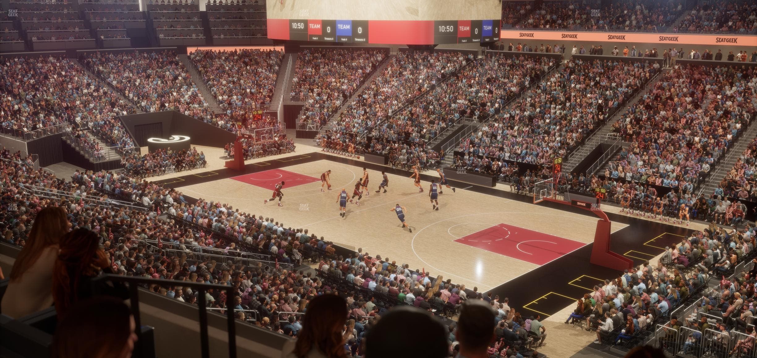 State Farm Arena - Section Veranda Suite 3 Seat View