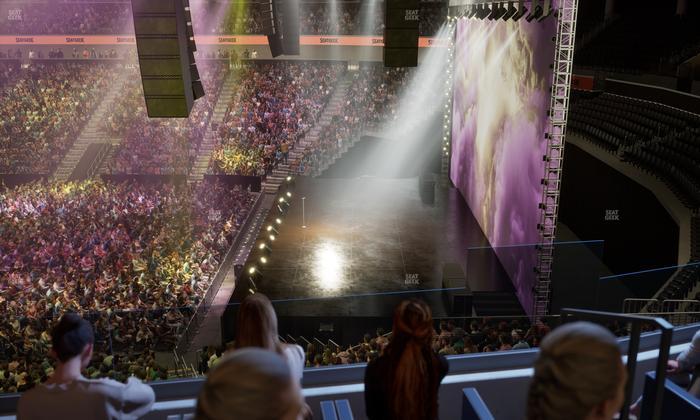 State Farm Arena - Section Veranda Suite 4 Seat View