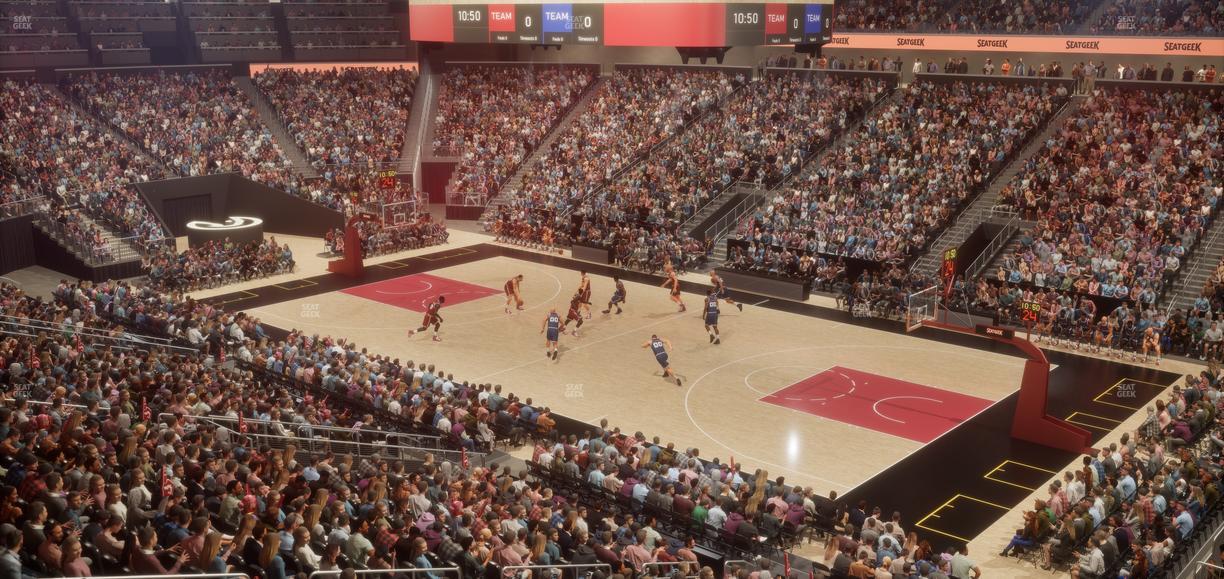 State Farm Arena - Section Veranda Suite 4 Seat View