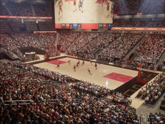 State Farm Arena - Section Veranda Suite 4 Seat View