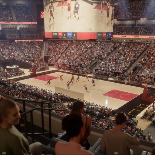 State Farm Arena - Section Veranda Suite 4 Seat View