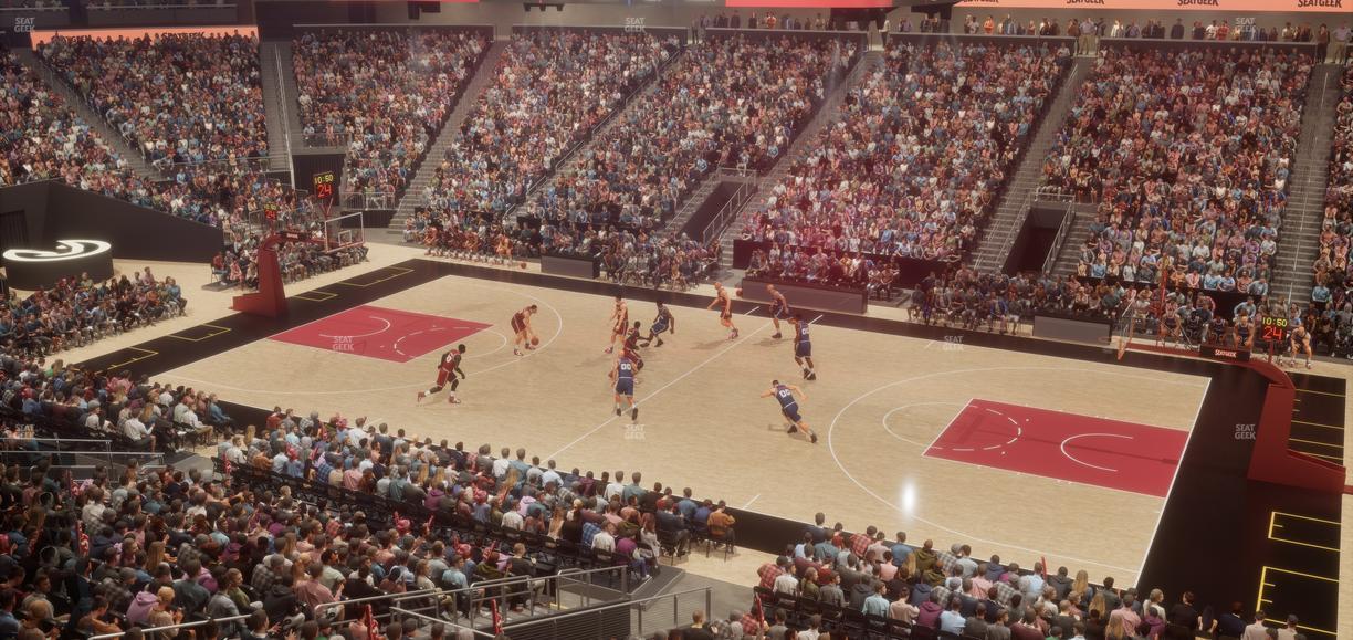 State Farm Arena - Section Veranda Suite 6 Seat View