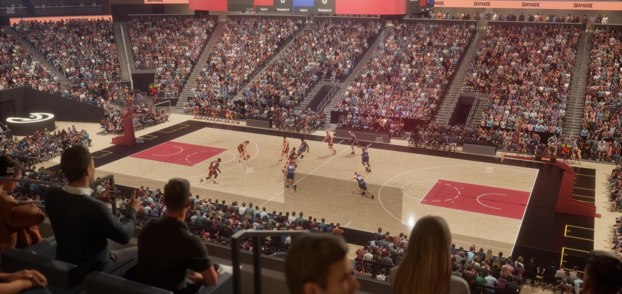 State Farm Arena - Section Veranda Suite 6 Seat View