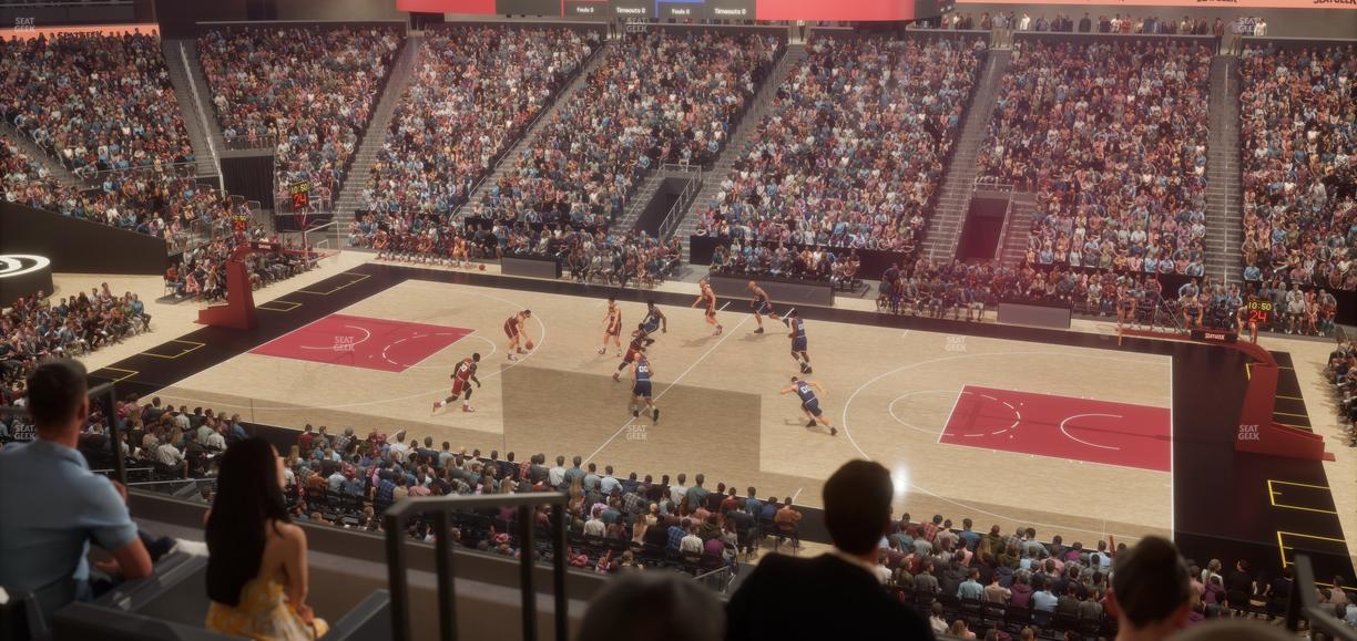 State Farm Arena - Section Veranda Suite 7 Seat View