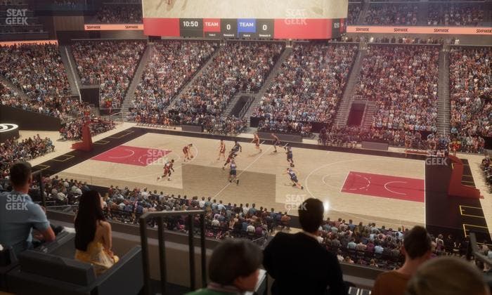 State Farm Arena - Section Veranda Suite 7 Seat View