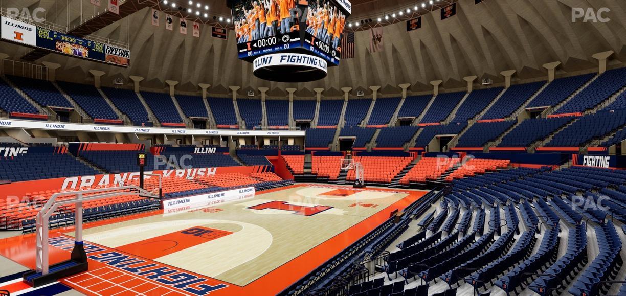 State Farm Center - Section 104 Seat View