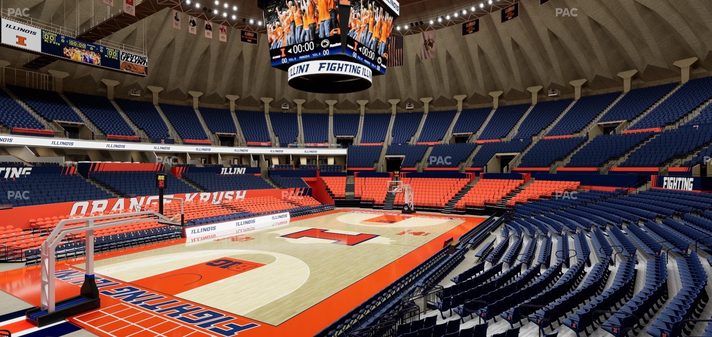 State Farm Center - Section 104 Seat View
