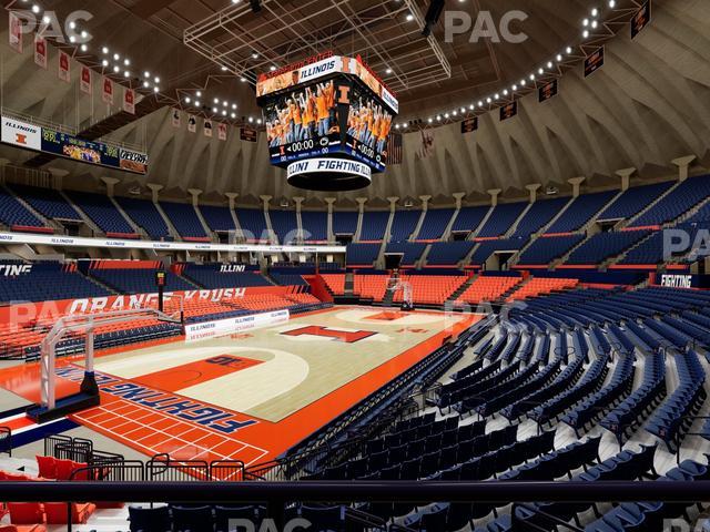 State Farm Center - Section 104 Seat View