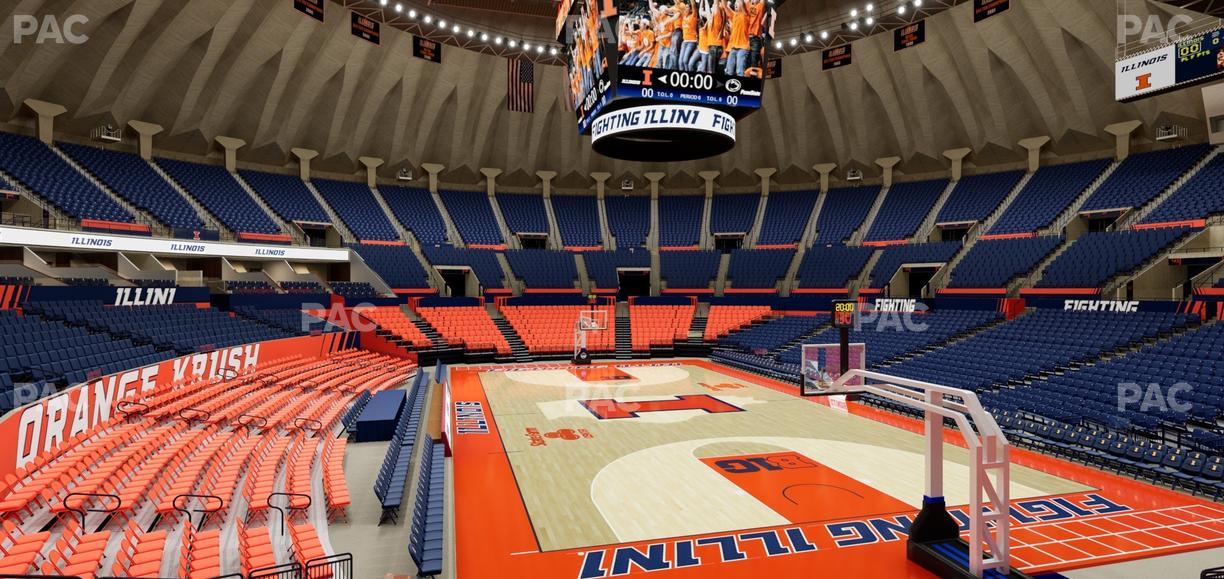 State Farm Center - Section 107 Seat View