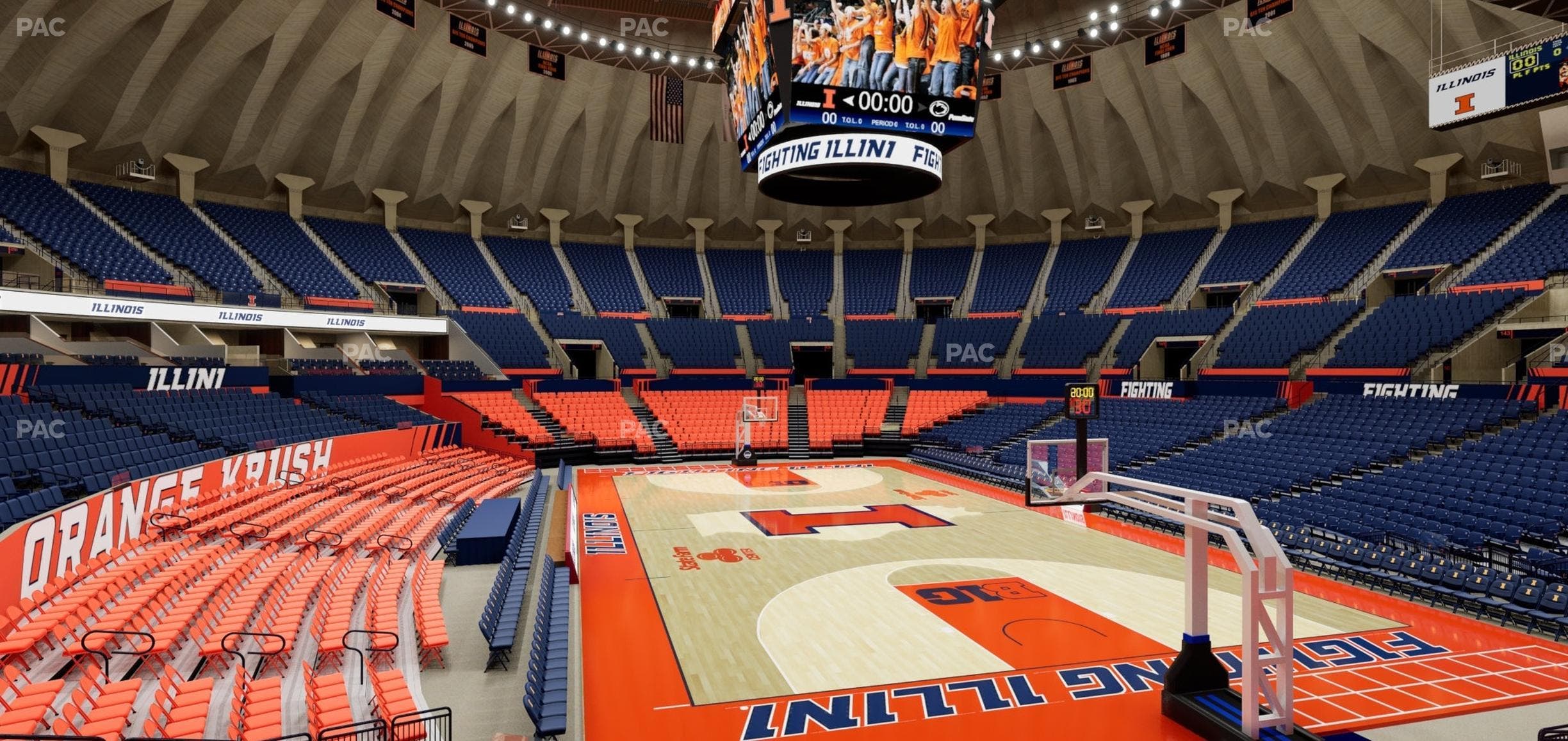 State Farm Center - Section 107 Seat View