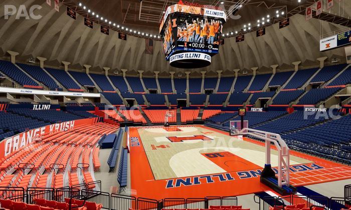 State Farm Center - Section 107 Seat View