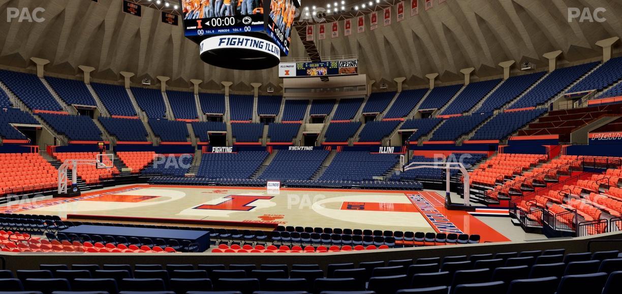State Farm Center - Section 110 Seat View