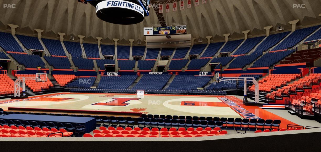 State Farm Center - Section 110 Seat View