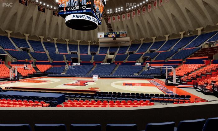 State Farm Center - Section 110 Seat View