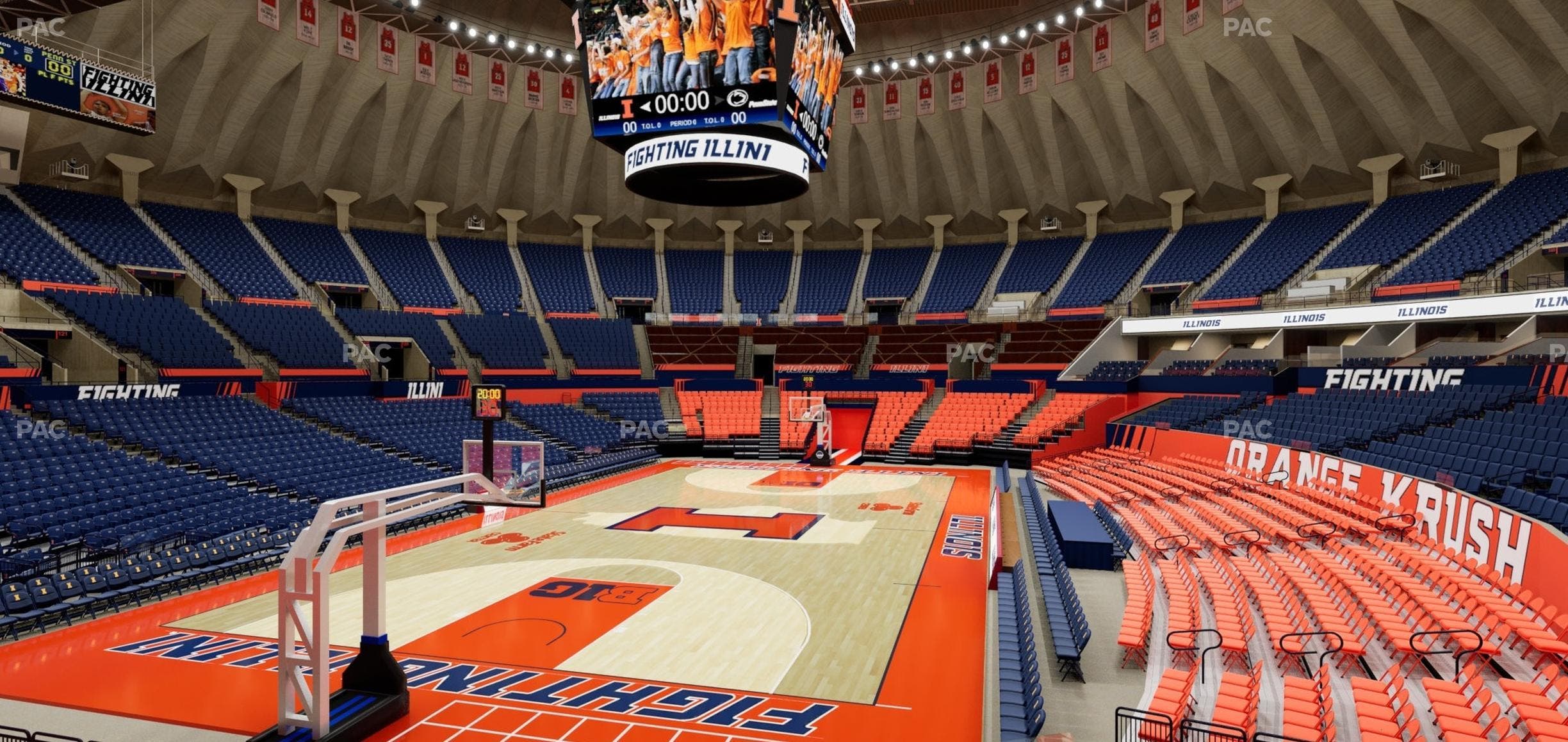 State Farm Center - Section 115 Seat View