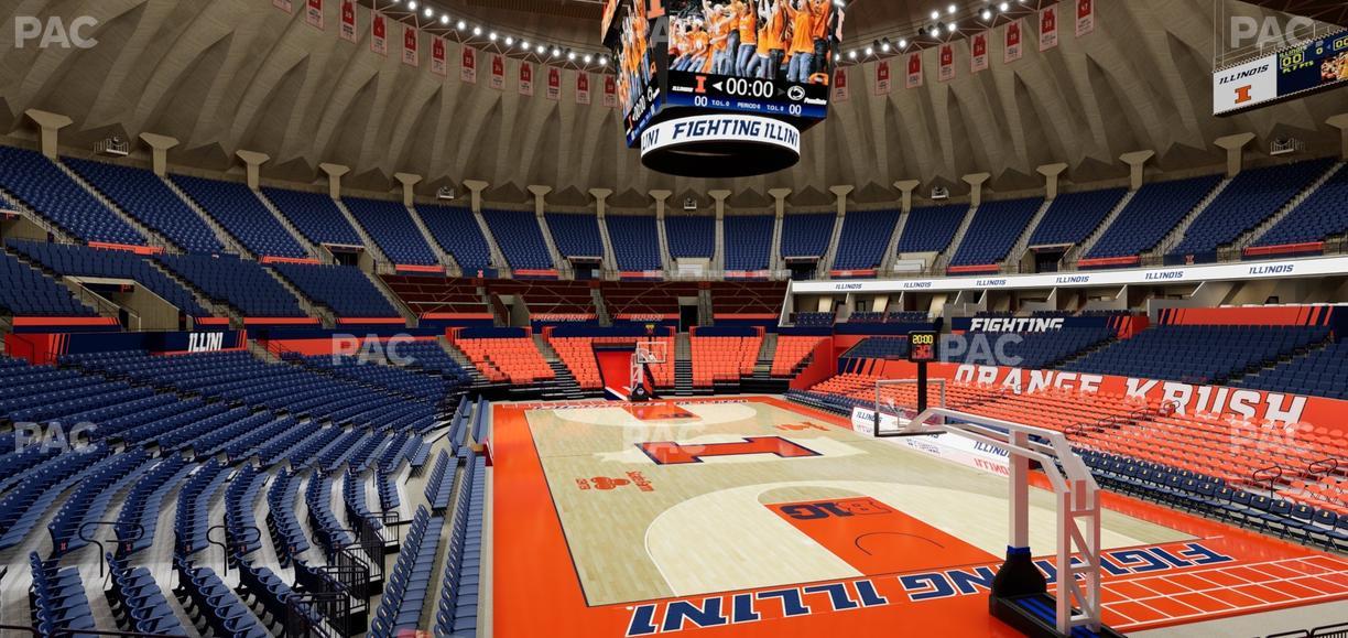 State Farm Center - Section 117 Seat View