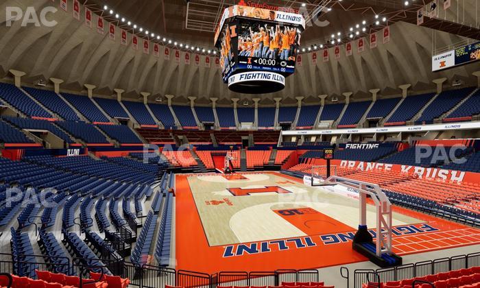 State Farm Center - Section 117 Seat View