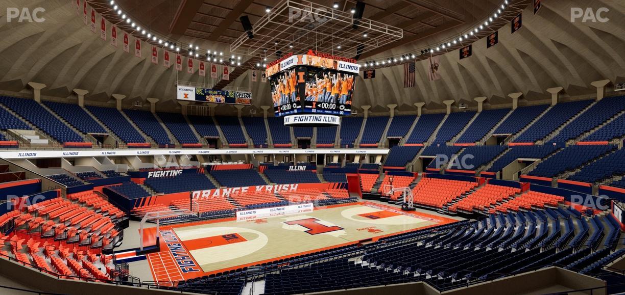 State Farm Center - Section 123 Seat View
