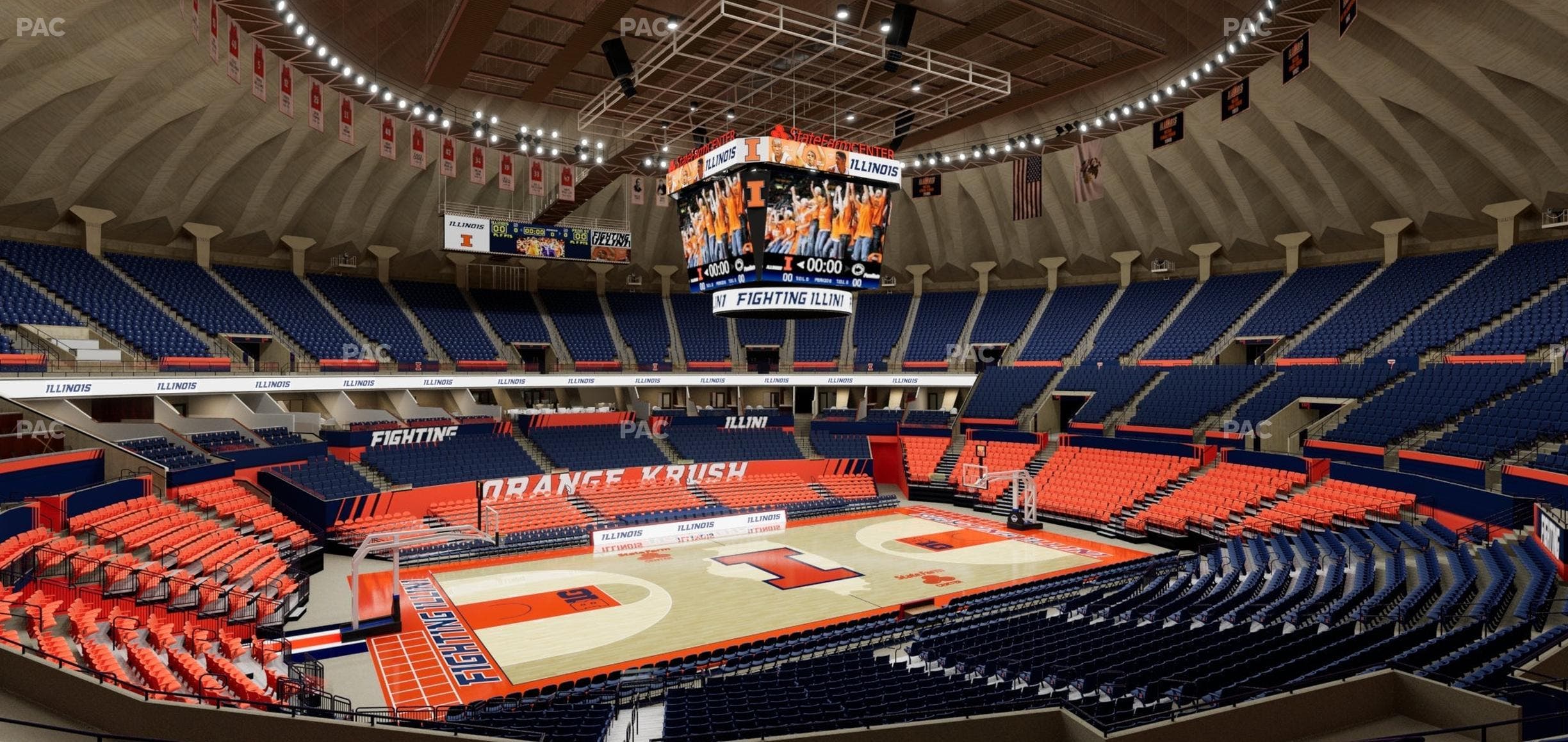 State Farm Center - Section 123 Seat View