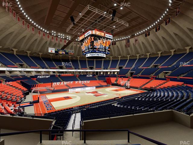State Farm Center - Section 123 Seat View