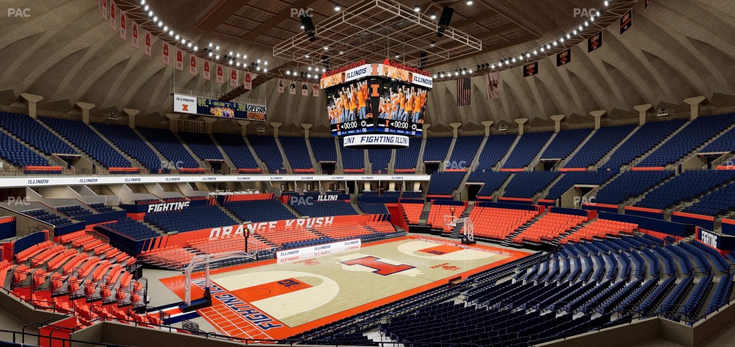 State Farm Center - Section 124 Seat View