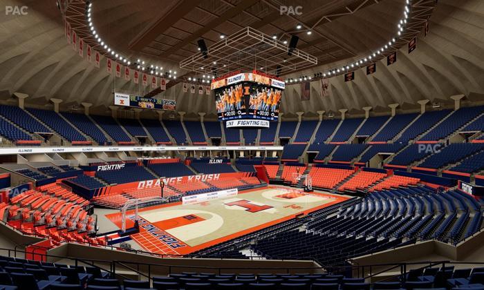 State Farm Center - Section 124 Seat View
