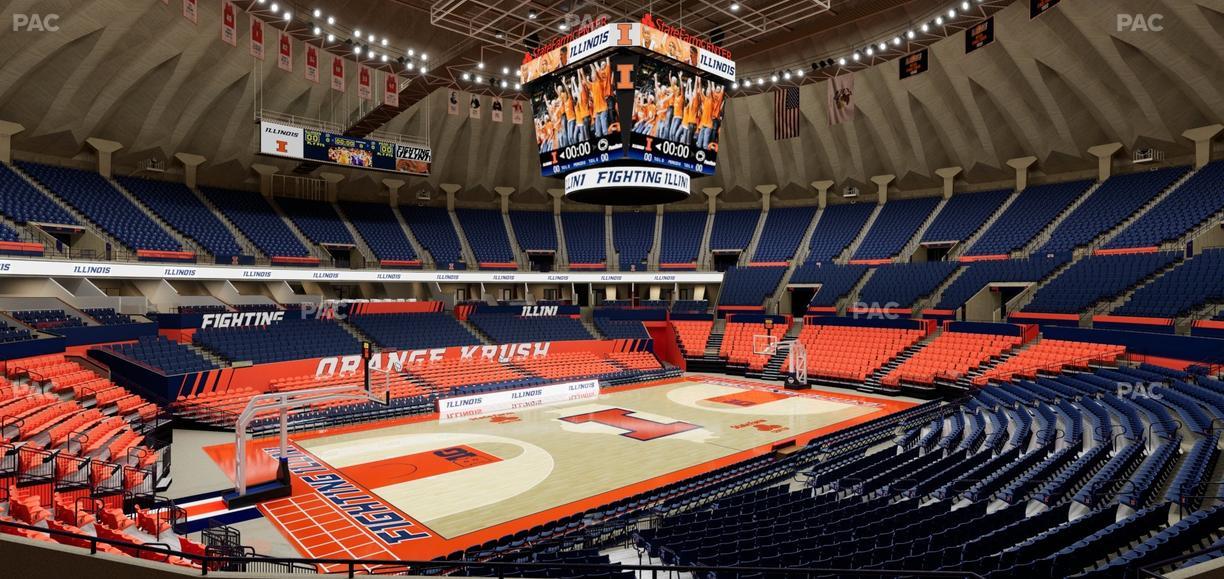 State Farm Center - Section 124 Seat View