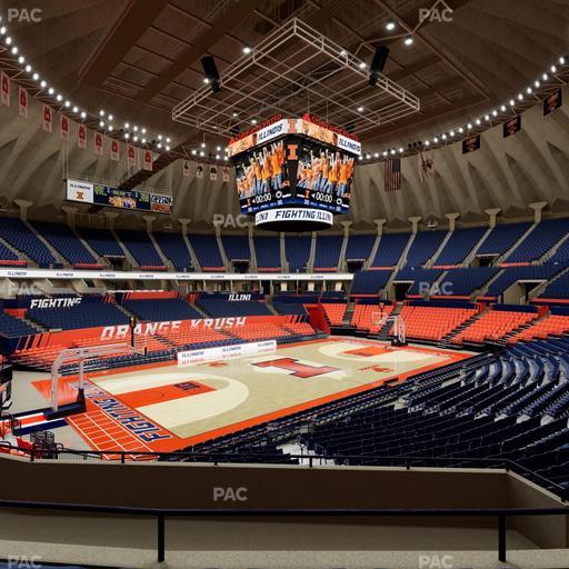 State Farm Center - Section 124 Seat View