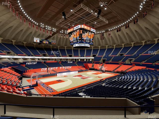 State Farm Center - Section 124 Seat View