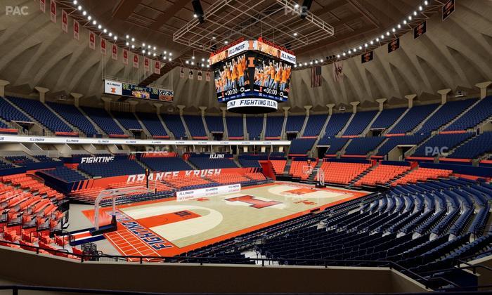 State Farm Center - Section 124 Seat View