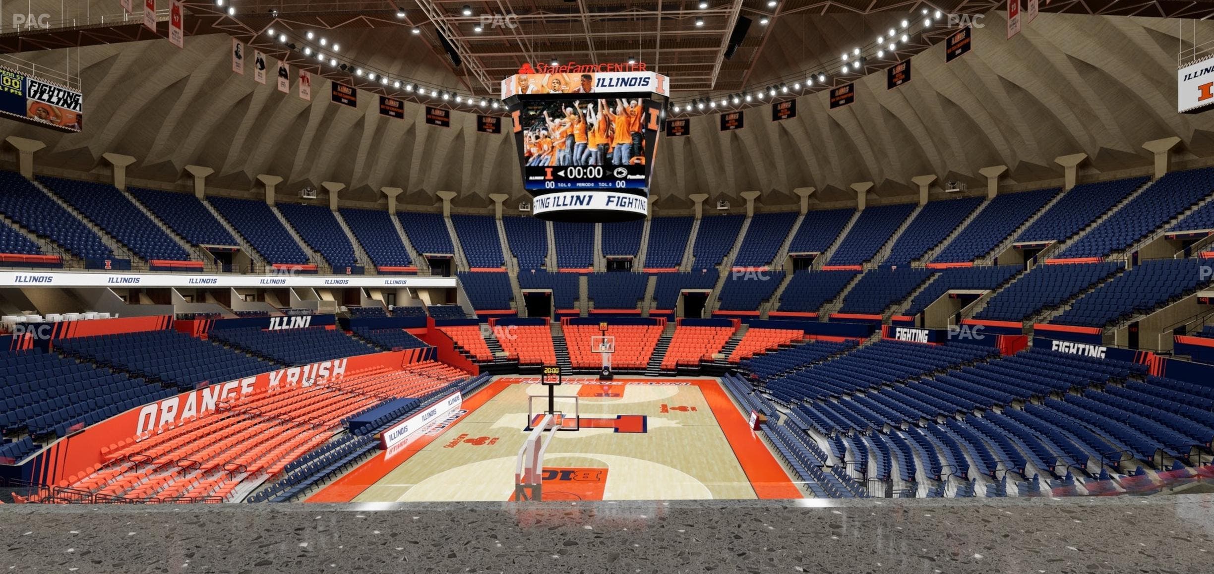 State Farm Center - Section 127 Seat View