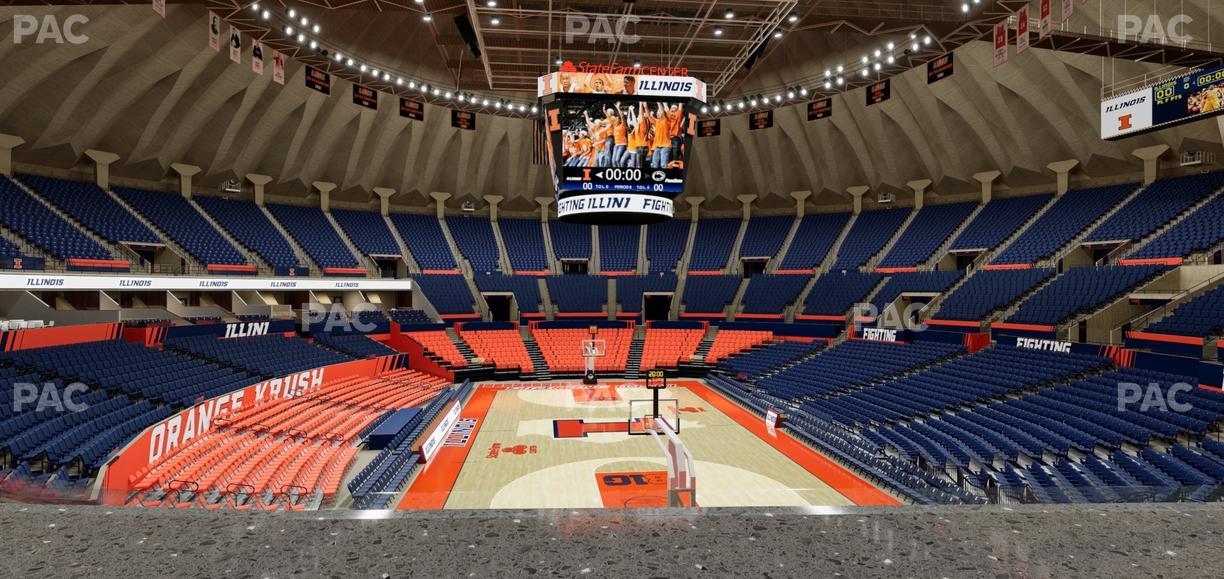 State Farm Center - Section 128 Seat View