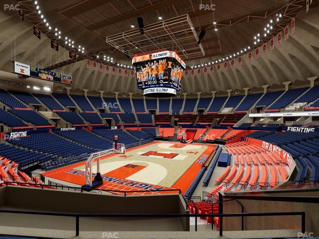 State Farm Center - Section 134 Seat View