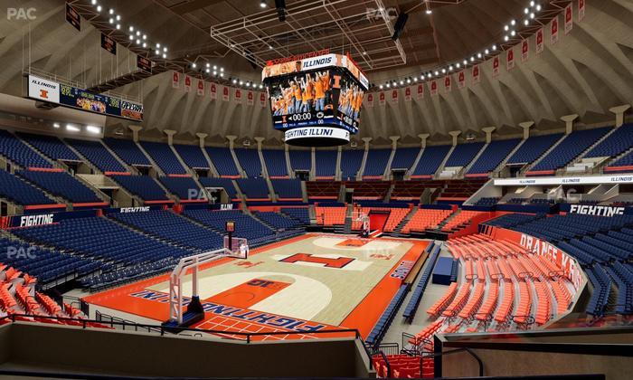 State Farm Center - Section 134 Seat View