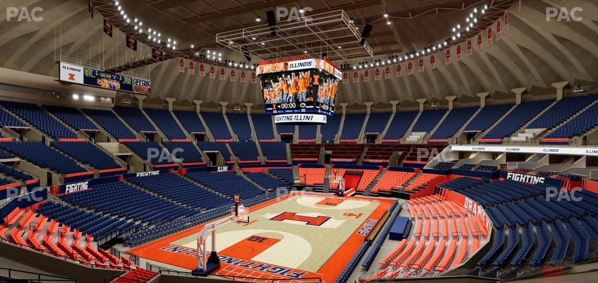 State Farm Center - Section 134 Seat View