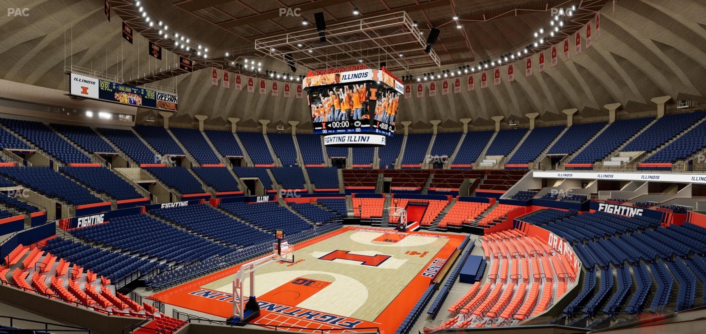 State Farm Center - Section 134 Seat View