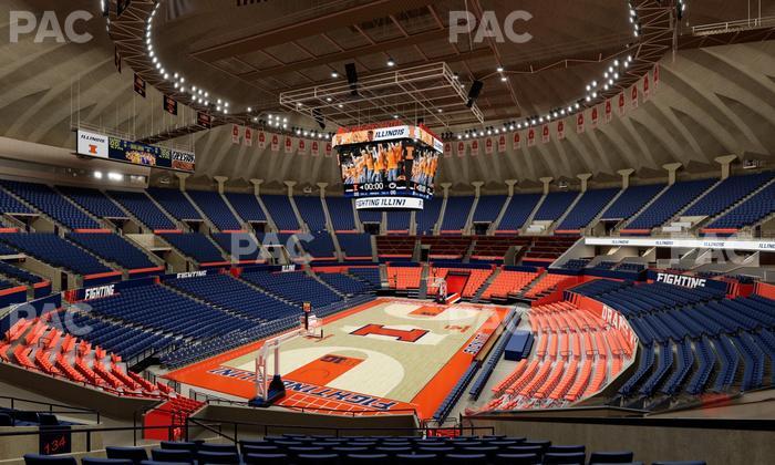 State Farm Center - Section 134 Seat View