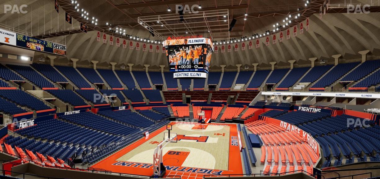 State Farm Center - Section 135 Seat View