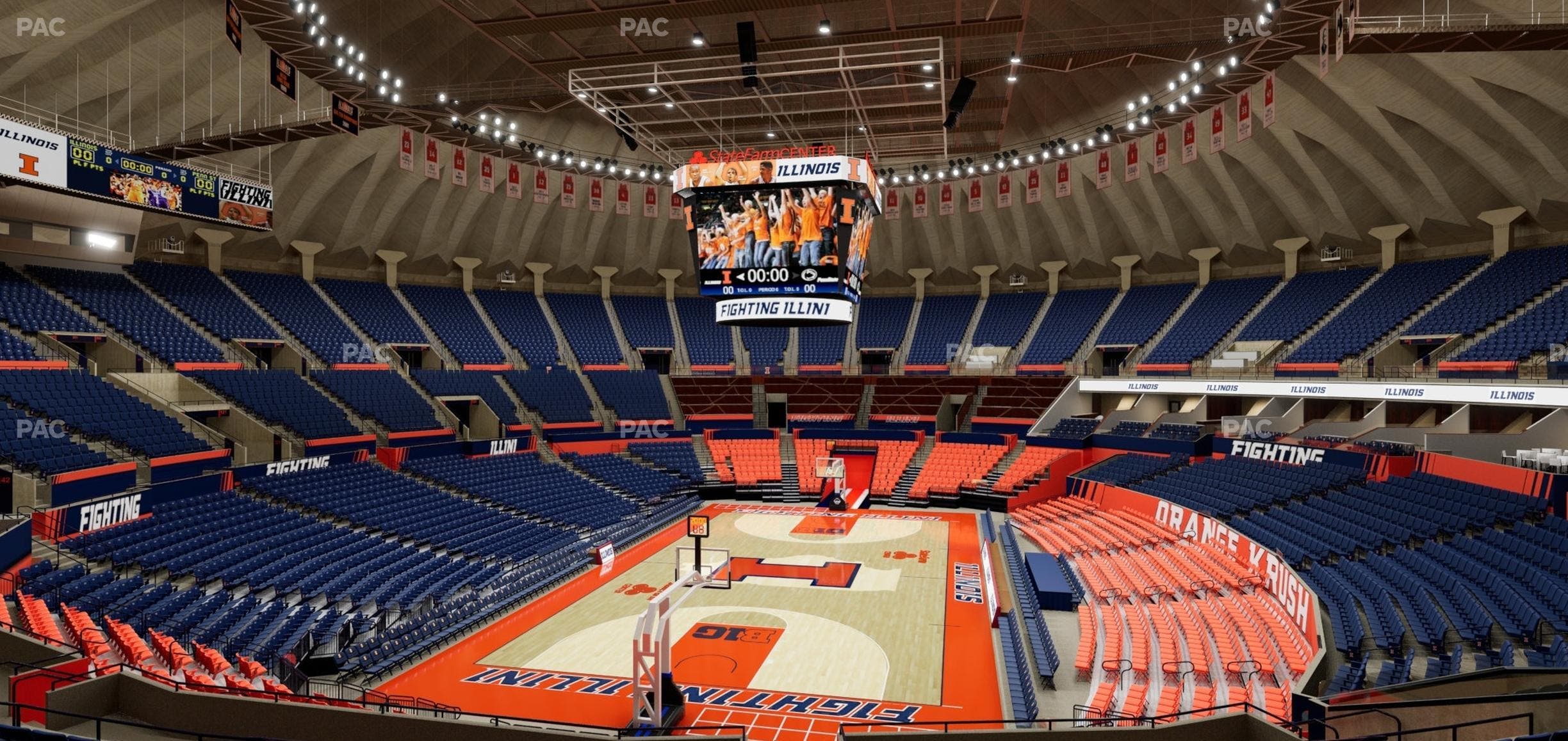 State Farm Center - Section 135 Seat View