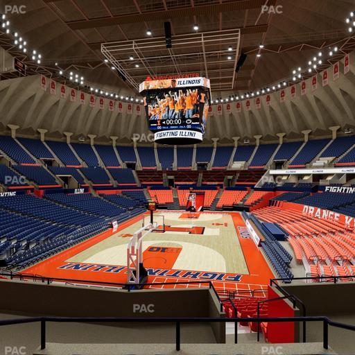 State Farm Center - Section 135 Seat View