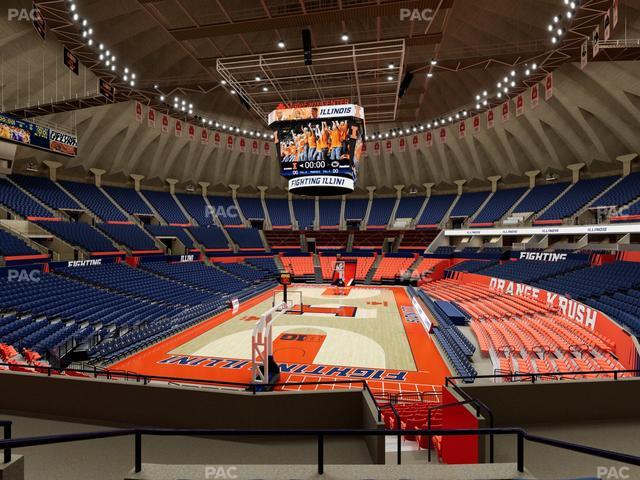 State Farm Center - Section 135 Seat View