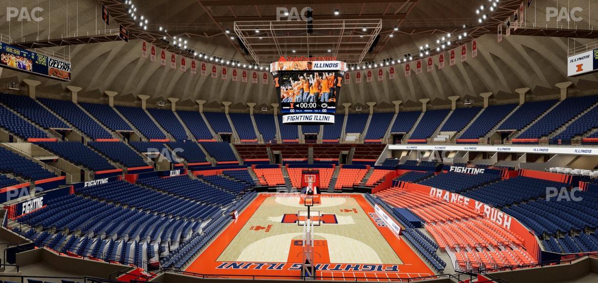 State Farm Center - Section 136 Seat View