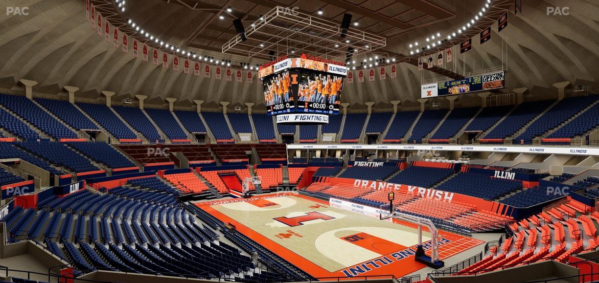 State Farm Center - Section 139 Seat View