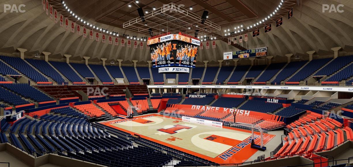 State Farm Center - Section 140 Seat View