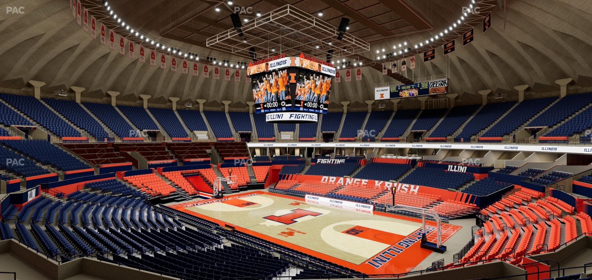 State Farm Center - Section 140 Seat View